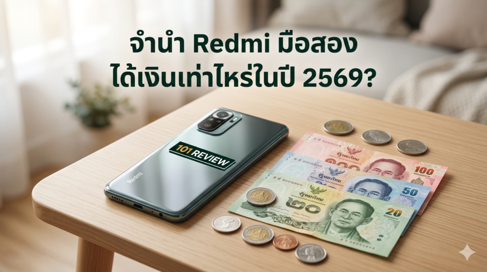 จำนำ Redmi มือสอง ได้เงินเท่าไหร่? เช็คราคาทุกรุ่น แนะนำร้านให้ราคาดี 2569 1 จำนำ Redmi มือสอง ราคาจำนำโทรศัพท์ Redmi ปี 2569 ได้เงินสดทันที
